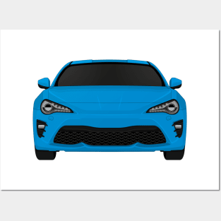 GT86 Blue Posters and Art